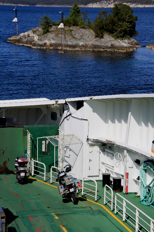 The ferry crossing at Mortavika epitomises coastal Norway